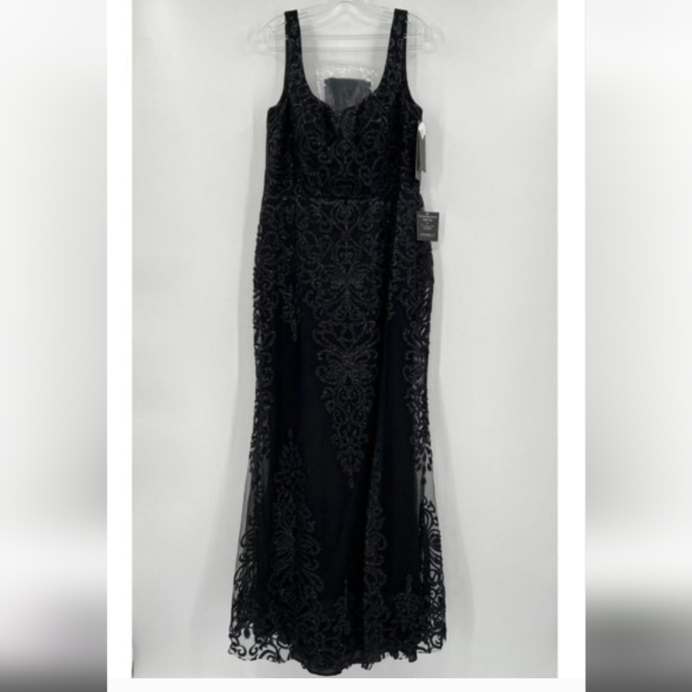 Elegant Black Evening Gown